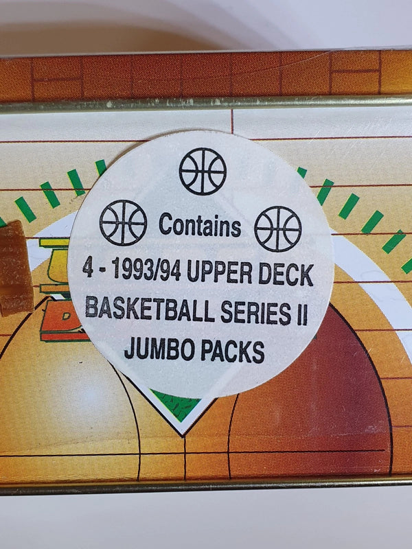 1993 Upper Deck Basketball Series 2 Jumbo Packs Tin Set - Factory Sealed