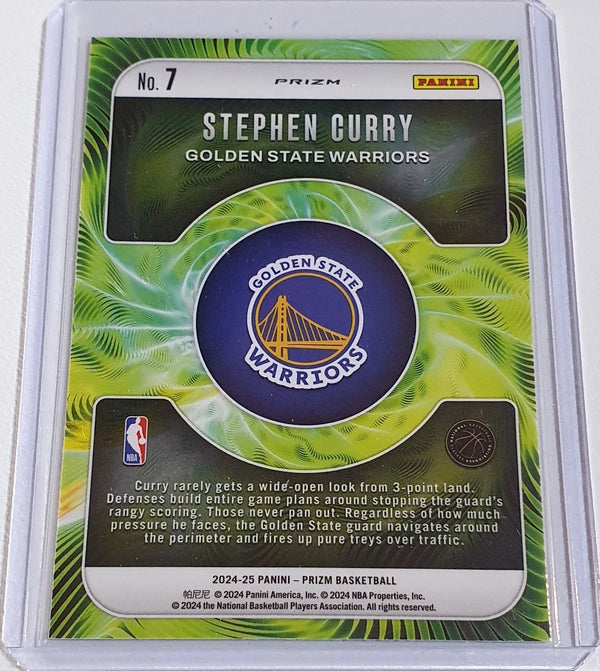 2024 Panini Prizm Stephen Curry #7 FAST BREAK Fractal - Ready to Grade