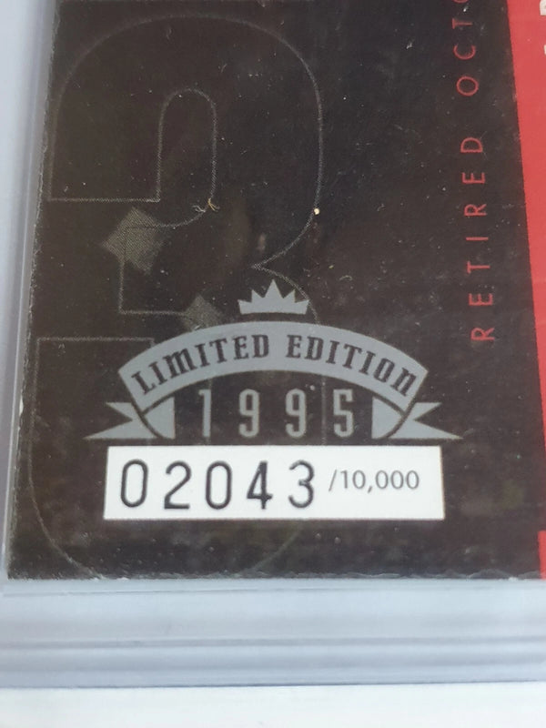 1995 Upper Deck Michael Jordan He's Back /10000 Jumbo - Factory Sealed