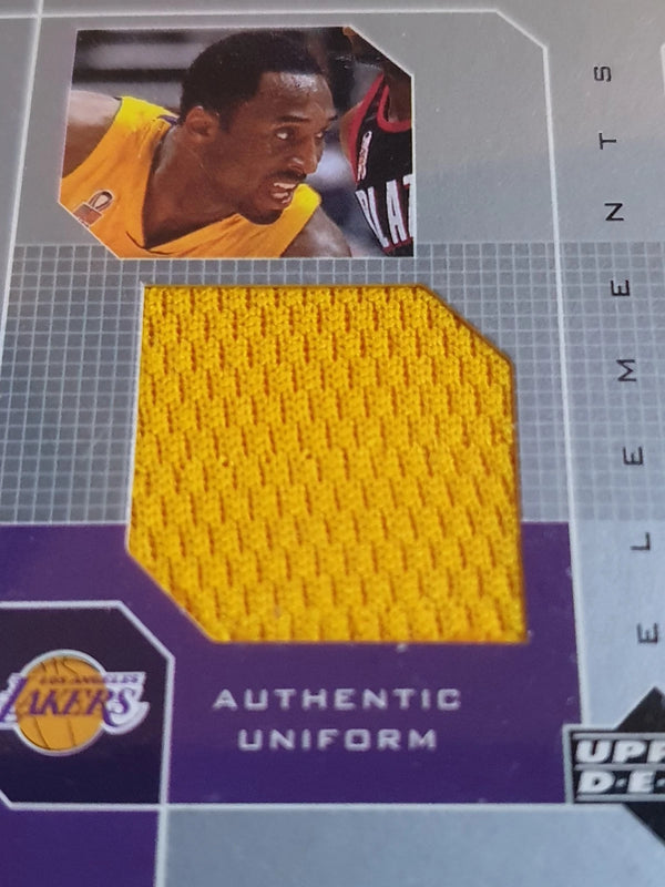 2002 Upper Deck Kobe Bryant | Richardson FINITE #PATCH Game Worn Dual Jerseys