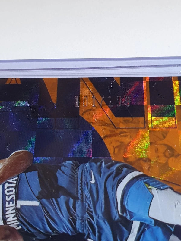 2023 Panini National Convention Anthony Edwards #44 ORANGE /199 Holo - Rare