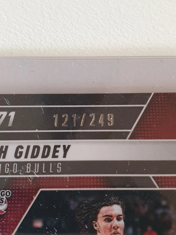 2024 Panini Mosaic Josh Giddey #71 ORANGE MOSAIC /249 Holo - Ready to Grade