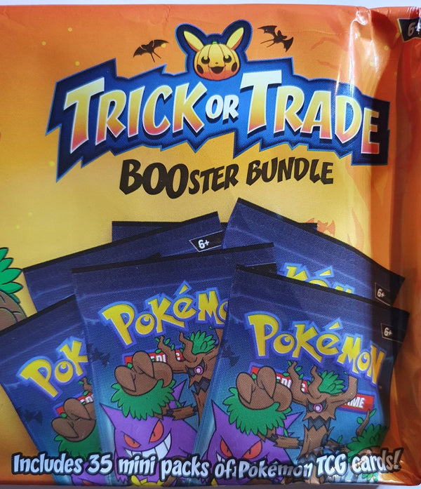 2024 Pokemon Trick or Trade Booster Bundle 35 Packs - Factory Sealed