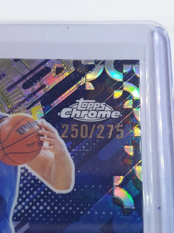 2025 Topps Chrome Nikola Jokic #GT-9 YELLOW REFRACTOR /275 Go Time - Rare