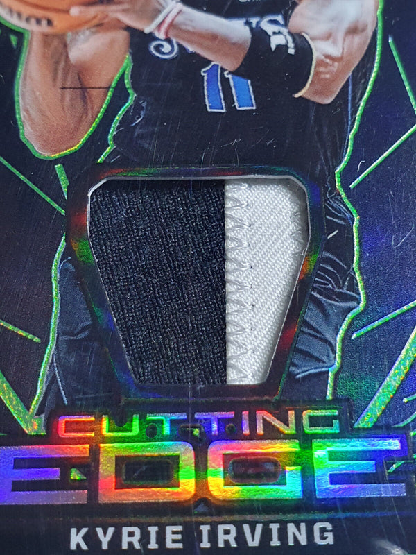 2023 Obsidian Kyrie Irving #PATCH /25 ELECTRIC ETCH GREEN - 2 Color Jersey