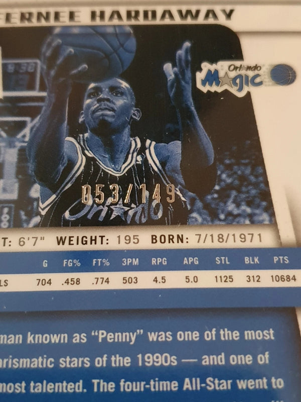 2024 Panini Prizm Deca Anfernee Hardaway #240 BLUE /149 Holo - Ready to Grade