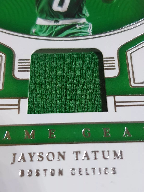 2022 National Treasures Jayson Tatum #PATCH /99 Worn Jersey Game Gear - Rare