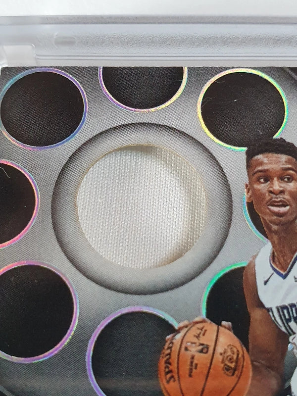 2022 Panini Noir Shai Gilgeous-Alexander #PATCH /99 Game Worn Dual Jerseys