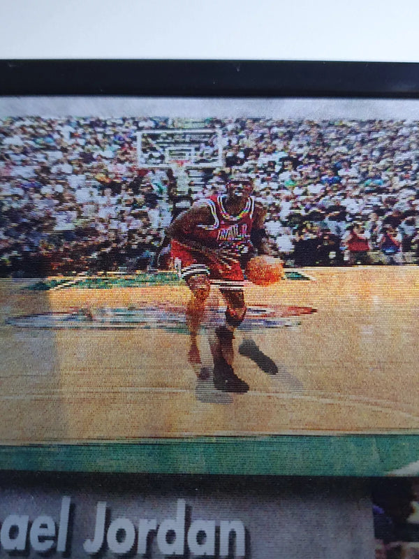 1998 Upper Deck Michael Jordan Jumbo Premier Replays 3D Motion - Rare