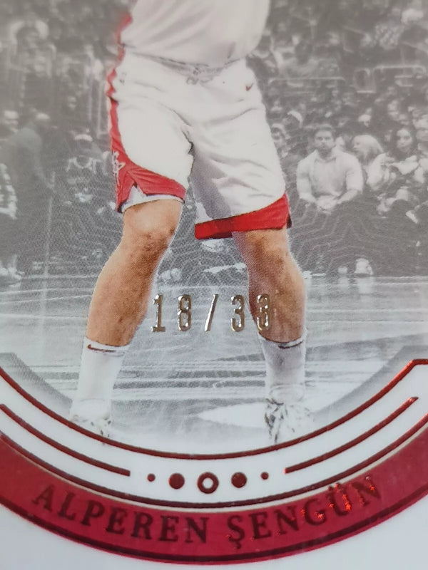 2023 Panini National Treasures Alperen Sengun #40 RED /33 Foil - Rare