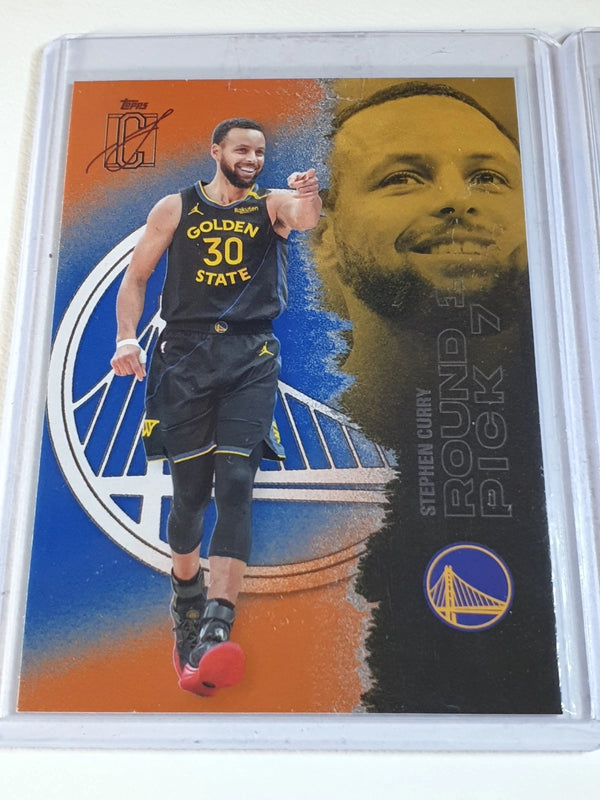 Lot of 2 x 2025 Topps Signature Class Stephen Curry Holo Variations - Rare