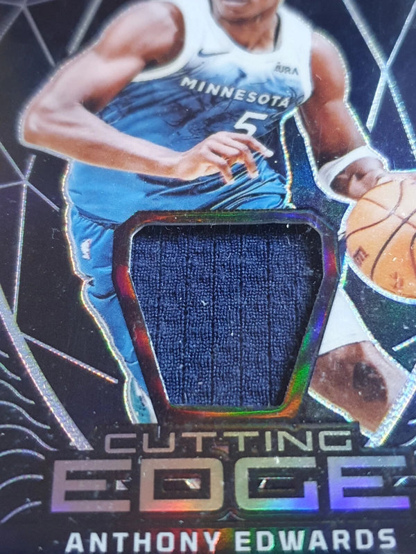 2023 Panini Obsidian Anthony Edwards #PATCH /249 Game Worn Jersey - Rare