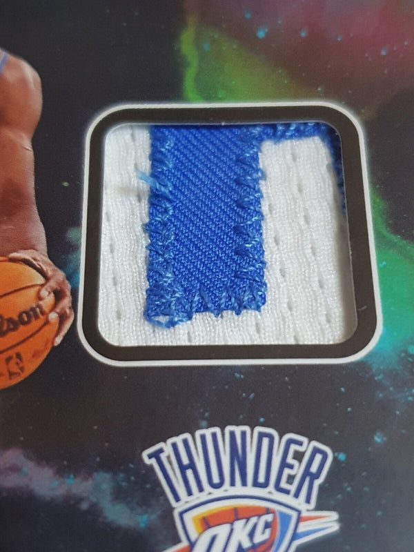 2022 Origins Shai Gilgeous-Alexander #PATCH TURQUOISE /25 Game Worn Jersey