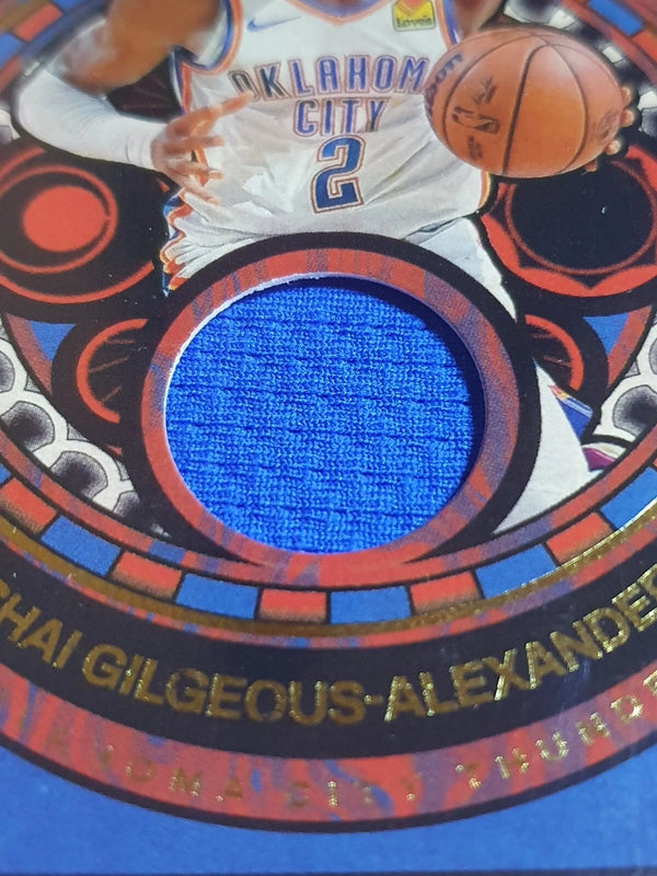 2024 Panini Court Kings Shai Gilgeous-Alexander #PATCH Game Worn Jersey - Rare