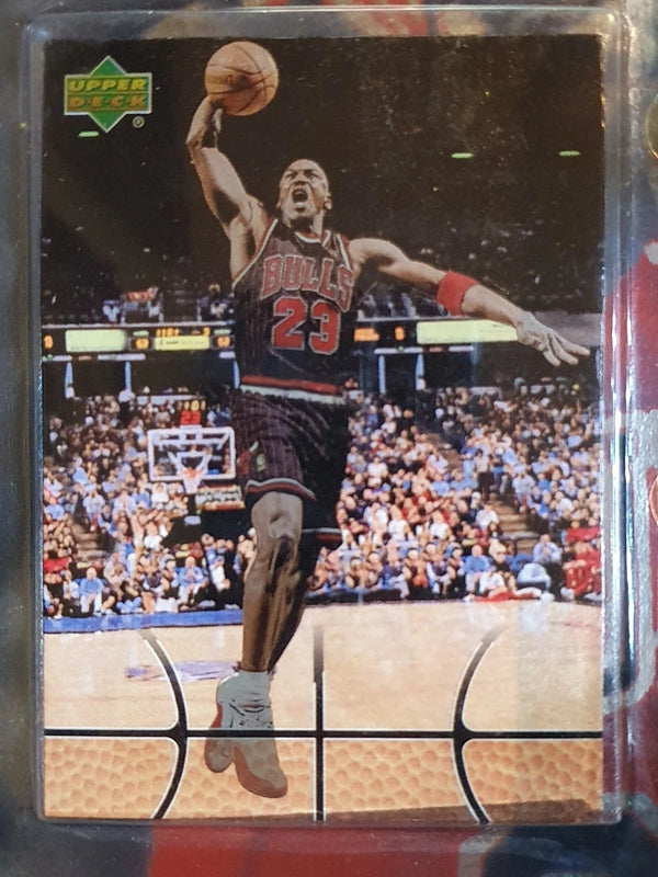 1999 Upper Deck Mattel Michael Jordan Silver Edition - Sealed Figure & Card