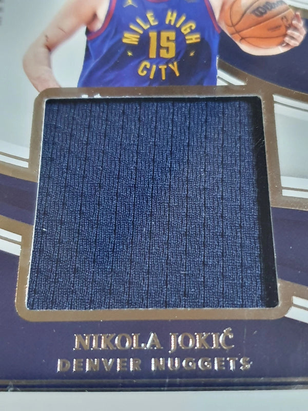 2022 Immaculate Collection Nikola Jokic #PATCH /99 Game Worn Large Jersey - Rare