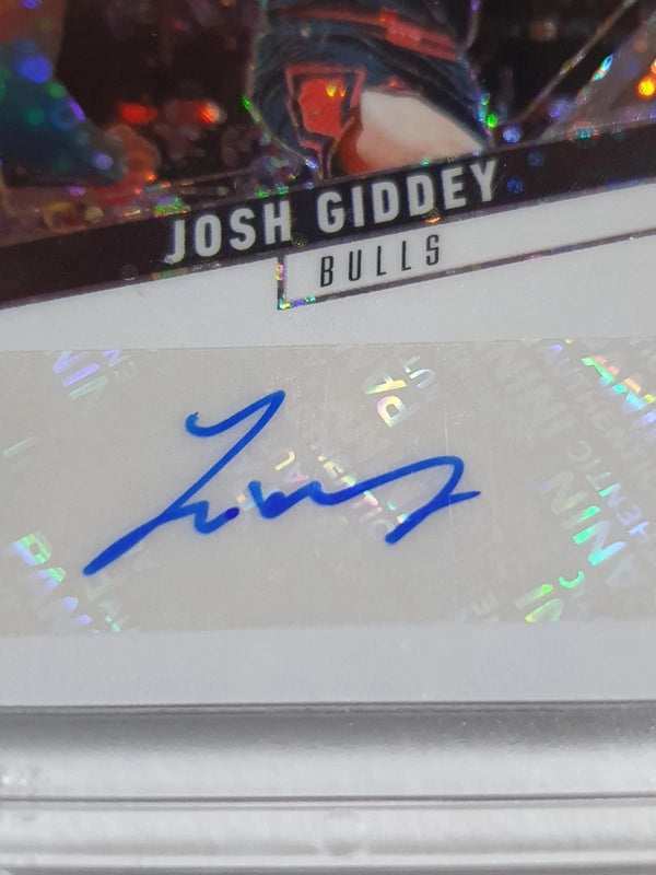2024 Panini Mosaic Josh Giddey AUTO FAST BREAK Holo Autographs (Bulls) - Rare