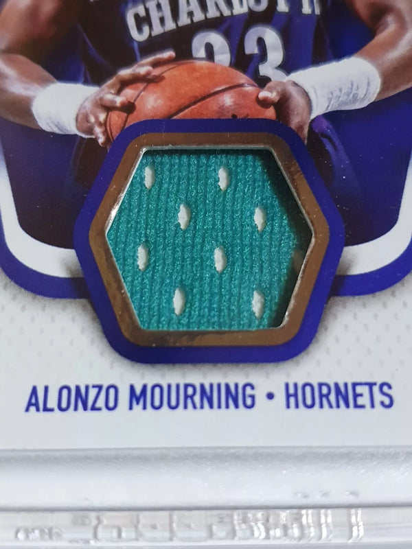 2015 Totally Certified Alonzo Mourning #PATCH BLUE /49 Game Worn Jersey - Rare