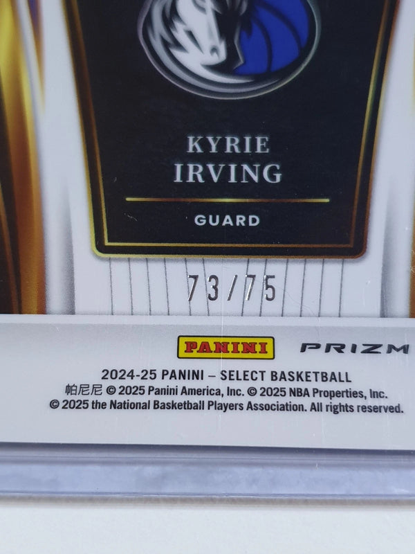 2024 Panini Select Kyrie Irving #19 BLUE /75 Holo Clutch - Ready to Grade