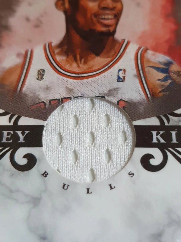 2010 Panini Donruss Dennis Rodman #PATCH /299 Game Worn Jersey - Rare