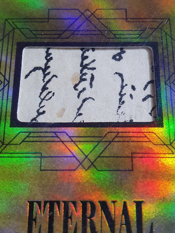 2024 Eternal Genghis Khan #RELICS GOLD /10 Holo History Relic - Factory Sealed