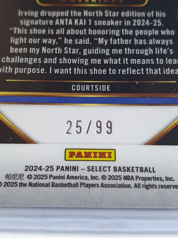 2024 Panini Select Kyrie Irving #263 DISCO LIGHT BLUE /99 Holo - Ready to Grade