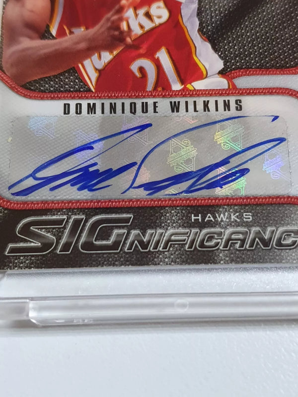 2009 SP Game Used Edition Dominique Wilkins AUTO Significance - Ready to Grade
