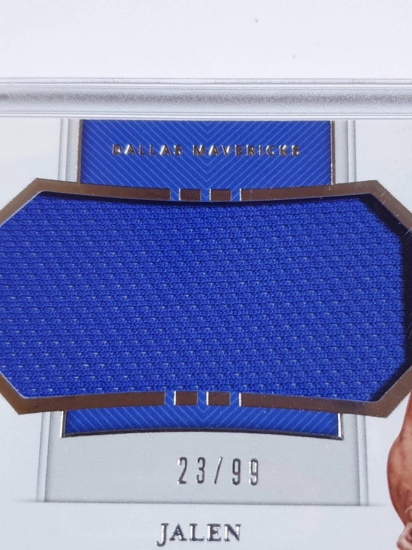 2018 National Treasures Jalen Brunson Rookie #PATCH /99 Jumbo RC Jersey - Rare