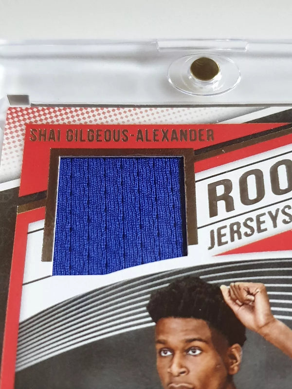 2018 Donruss Shai Gilgeous-Alexander Rookie #PATCH Game Worn Jersey RC - Rare