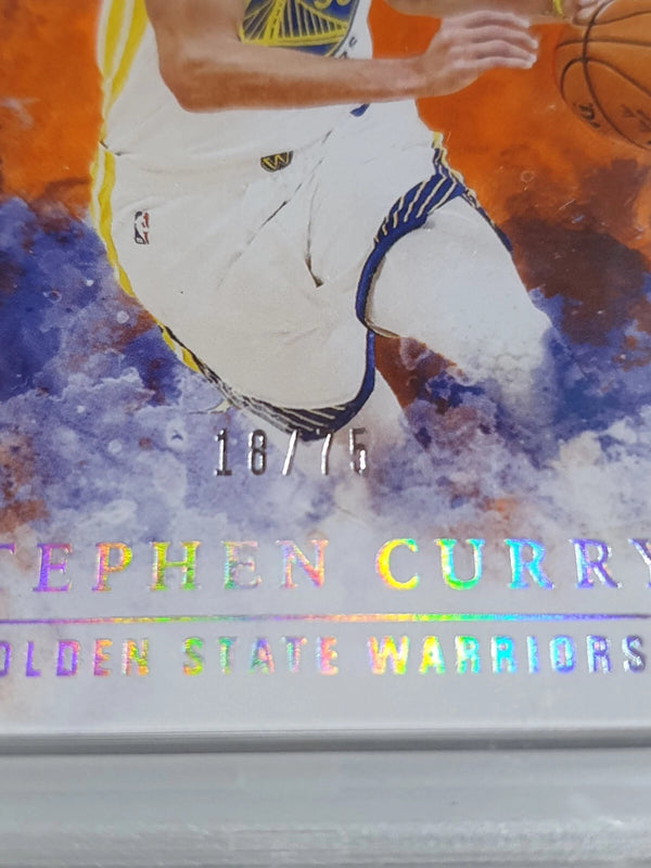 2020 Panini Origins Stephen Curry #44 ORANGE /75 Edition - PSA 9 (POP 2)