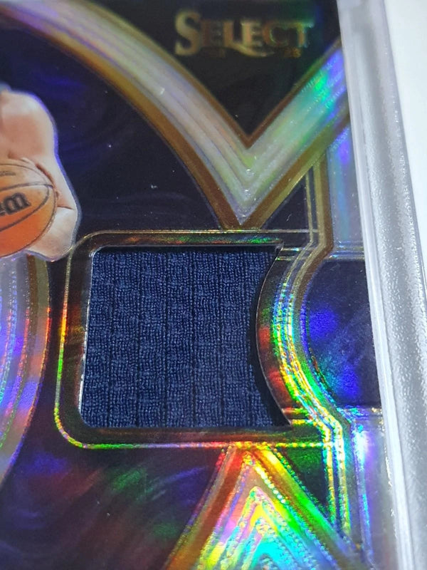 2022 Panini Select Nikola Jokic #PATCH SILVER Prizm Game Worn Jersey - Rare