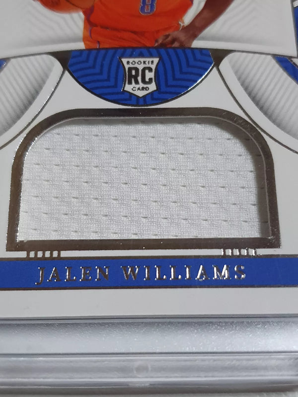 2022 National Treasures Jalen Williams RC #PATCH /99 Rookie Materials Jersey