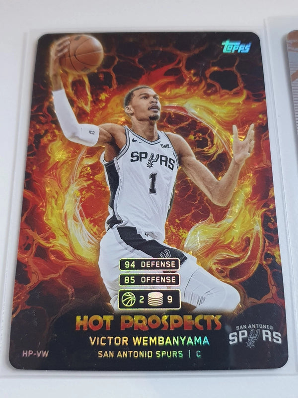 Lot of 2x 2025 Topps Match Attax Victor Wembanyama #HP-VW #116 - Ready to Grade