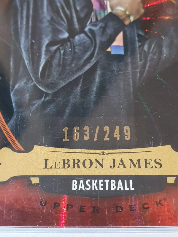 2020 UD Goodwin Champions LeBron James #GB7 RED /249 Holo - PSA 9 (POP 13)