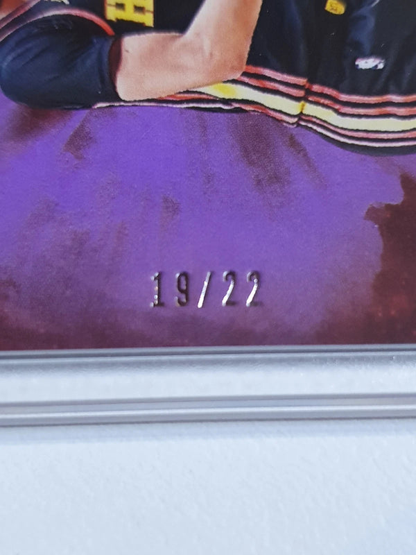 2024 Panini Origins Trae Young #36 FOTL PURPLE /22 Edition - Ready to Grade