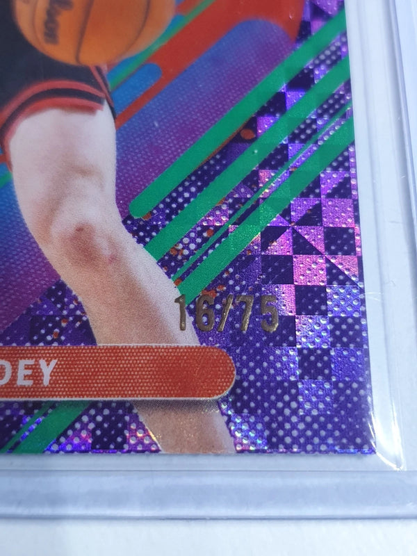 2025 Topps Finest Josh Giddey #234 RARE PURPLE X-FRACTOR /75 (Bulls) - Rare