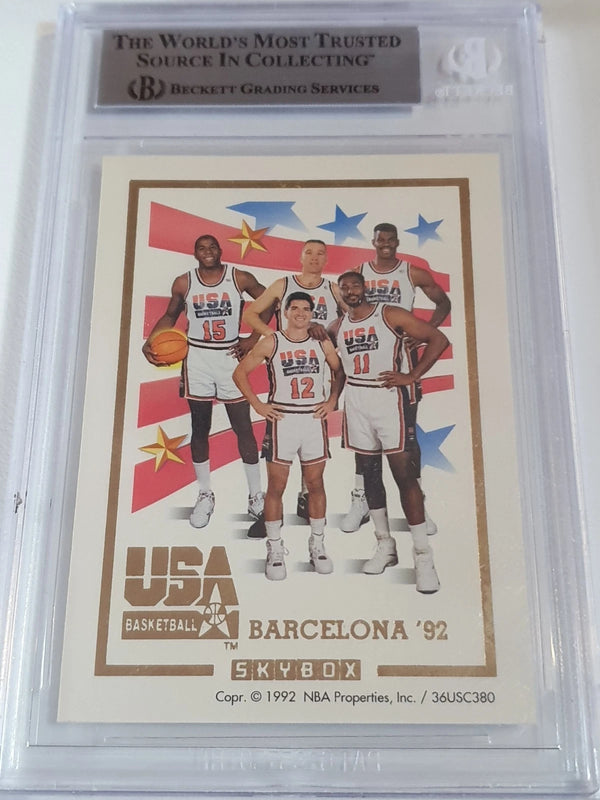 1991 Skybox Team USA Card Dream Team Barcelona - BGS 8.5 (Low Pop)