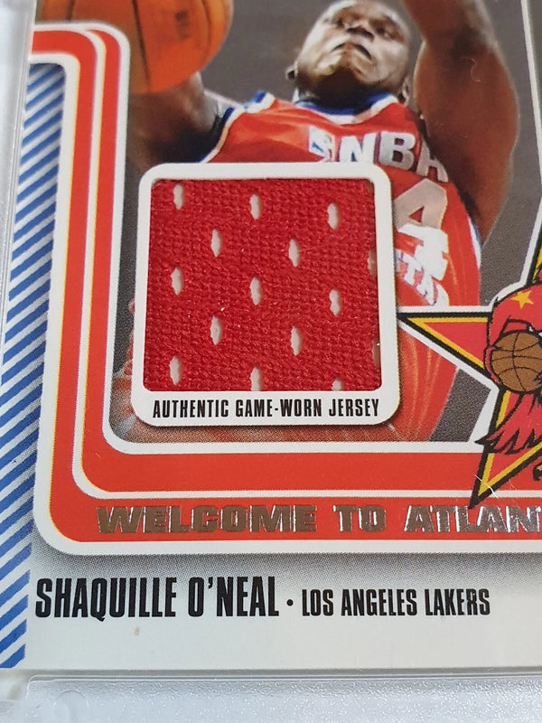 2003 Topps Shaquille Oneal Amare Stoudemire #PATCH Game Worn Dual Jerseys - Rare
