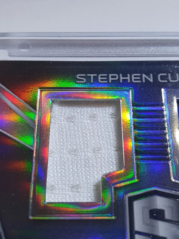 2017 Panini Spectra Stephen Curry #PATCH /99 Game Worn Triple Jerseys - Rare
