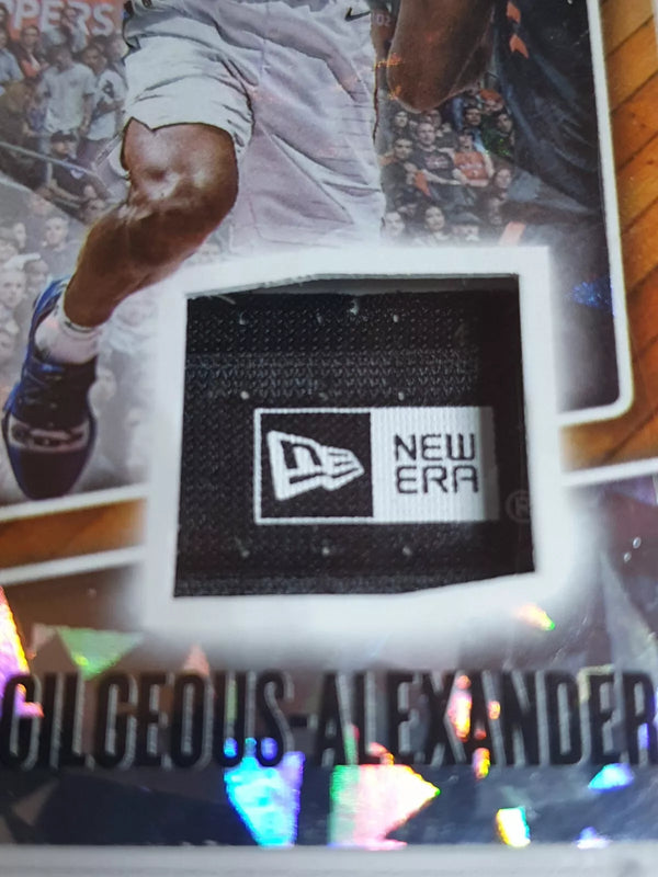 2019 Panini Shai Gilgeous-Alexander #PATCH CRACKED ICE /25 Laundry Tag - PSA 9