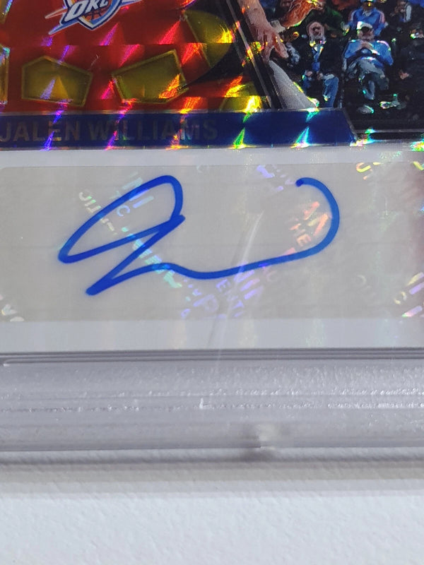 2022 Mosaic Jalen Williams Rookie AUTO CHOICE Autograph RC - PSA 9 (POP 8)