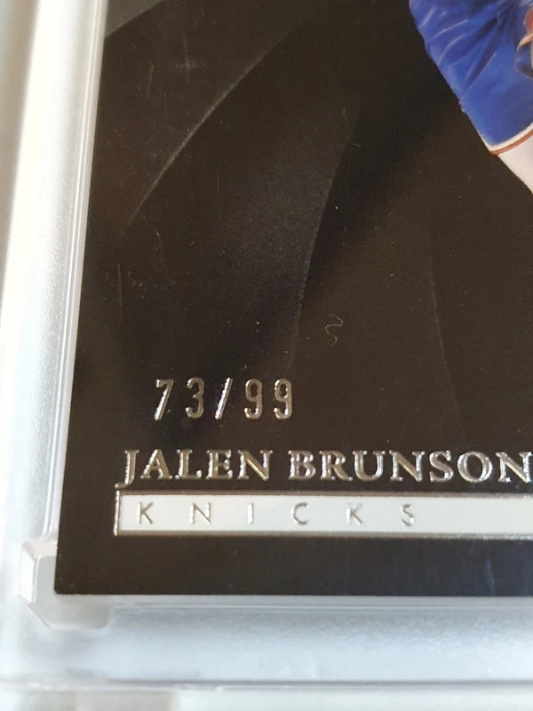 2023 Panini Noir Jalen Brunson #101 /99 Icon Edition - Good Condition