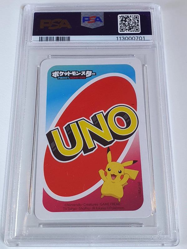 2020 UNO Pokémon Charizard #4 Japanese Red - PSA 9