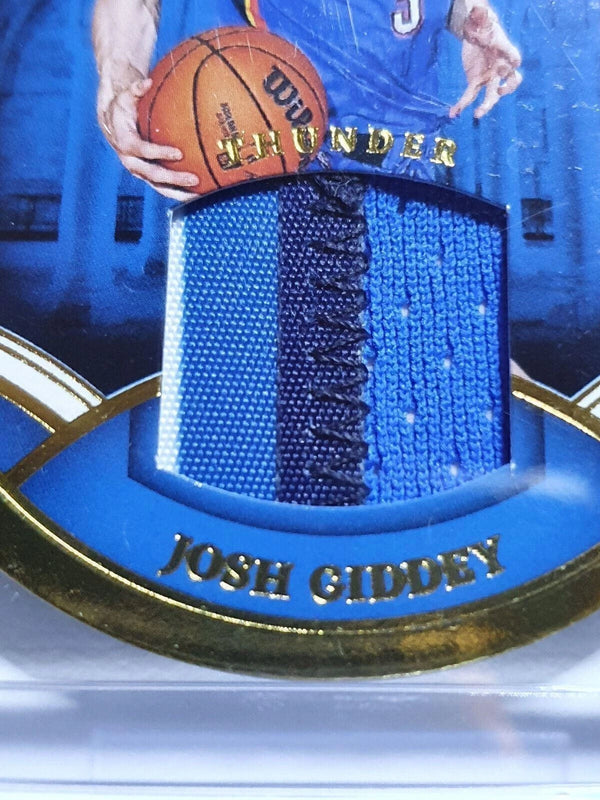 2021 Crown Royale Josh Giddey Rookie PRIME #PATCH /25 GOLD Die Cut - Rare