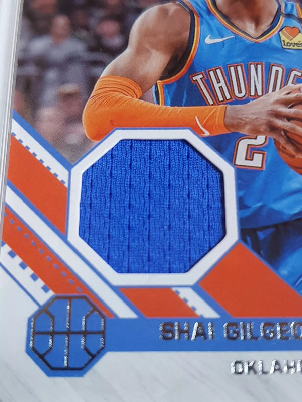 2020 Panini Donruss Shai Gilgeous-Alexander #PATCH Game Worn Jersey - Rare