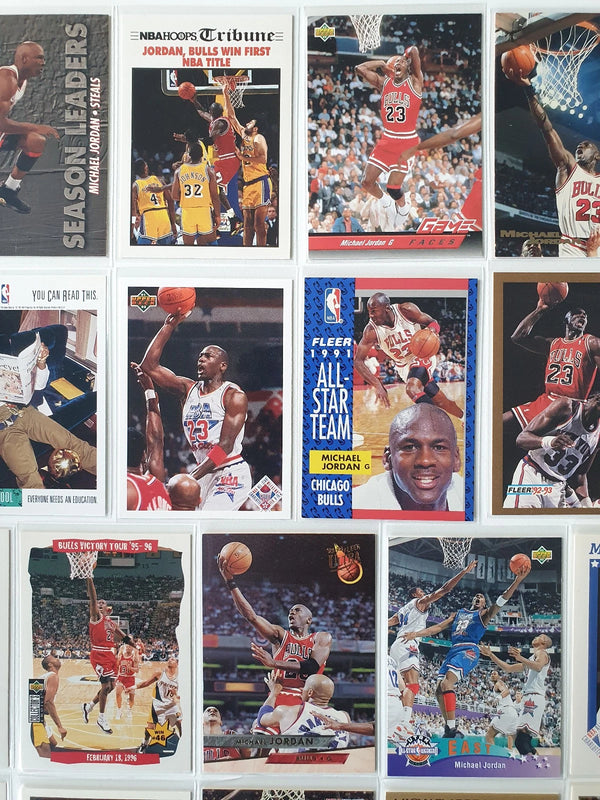 Lot of 34 x Michael Jordan Collection Cards - Good Condition