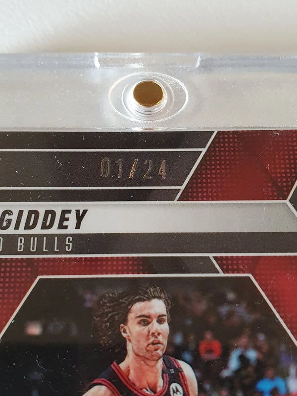 2024 Panini Mosaic Josh Giddey #71 PURPLE SNAKESKIN 01/24 Holo - Very Rare