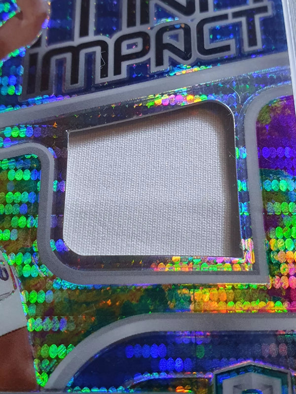 2023 Panini Spectra Tyrese Maxey #PATCH CELESTIAL /99 Holo Game Worn Jersey