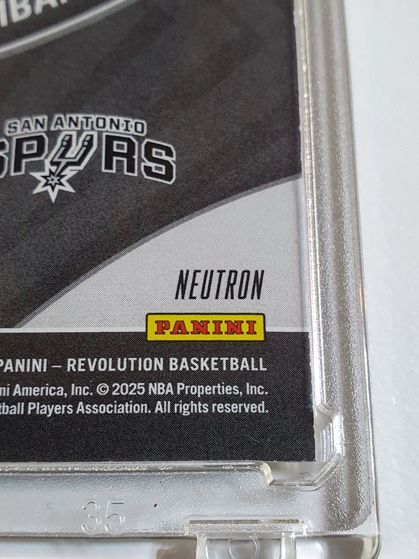 2024 Panini Revolution Victor Wembanyama #22 NEUTRON /125 Holo - Ready to Grade