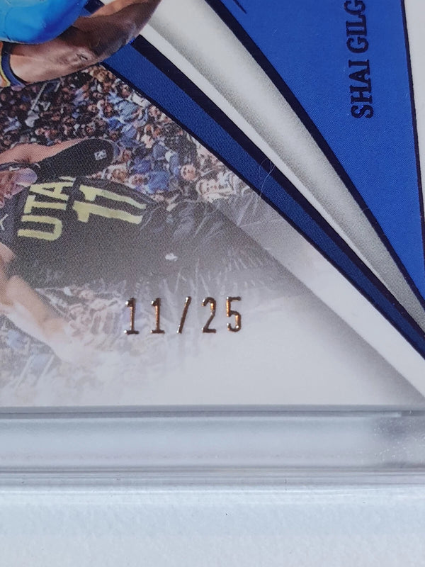 2023 Immaculate Shai Gilgeous-Alexander #59 BLUE /25 Foil Action - Rare